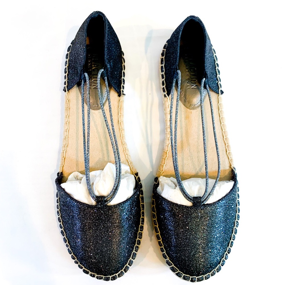 Kenneth Cole sparkle espadrilles NWT